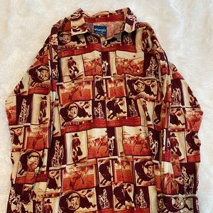 VINTAGE 70-80’s WRANGLER PEARL SNAP BUTTON UP